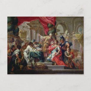 Alexander the Great in the Temple of Jerusalem Postcard