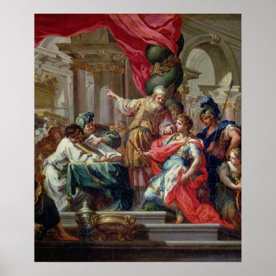 Alexander the Great in the Temple of Jerusalem Poster