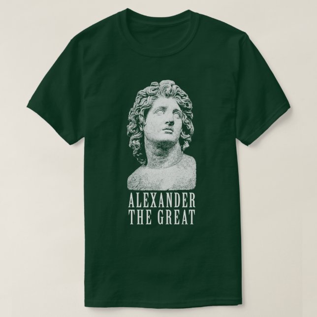 Alexander the Great Macedonian Ancient Greece Hist T-Shirt (Design Front)