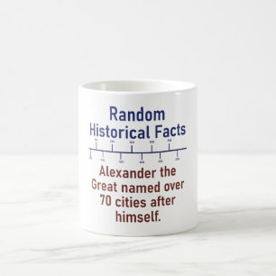 Alexander The Great Named - History Fact Coffee Mug