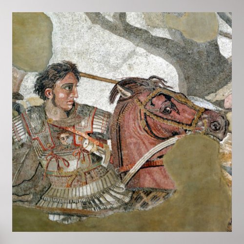 Alexander the Great Portrait Poster