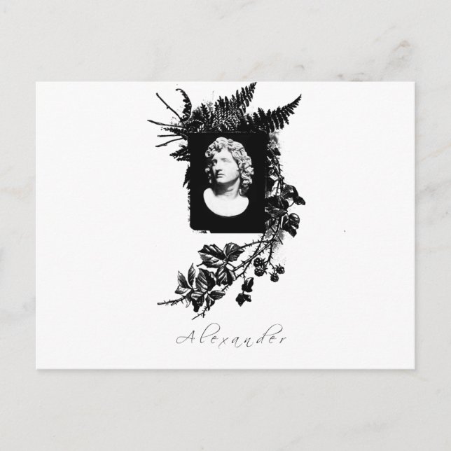 alexander the great postcard (Front)