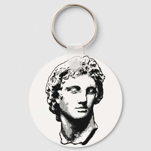 Alexander the Great statue Keychain