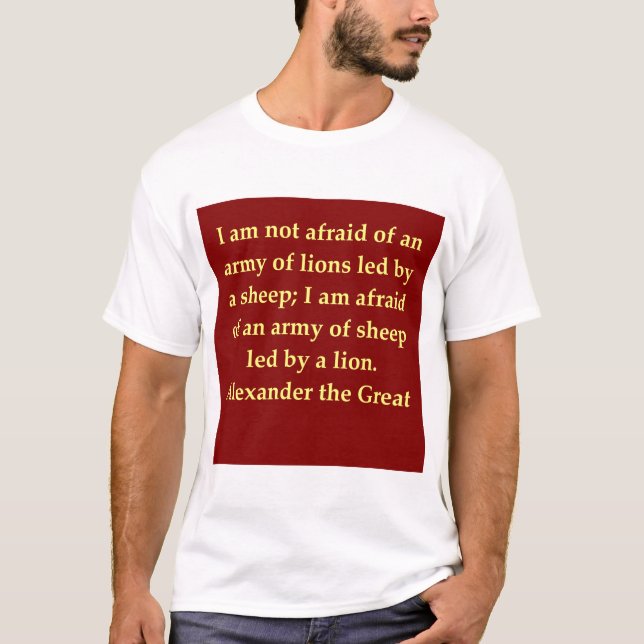 alexander the great T-Shirt (Front)