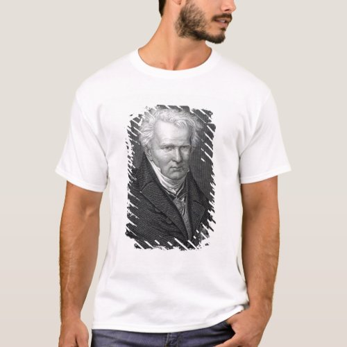 Alexander von Humboldt engraved by C Cook T_Shirt