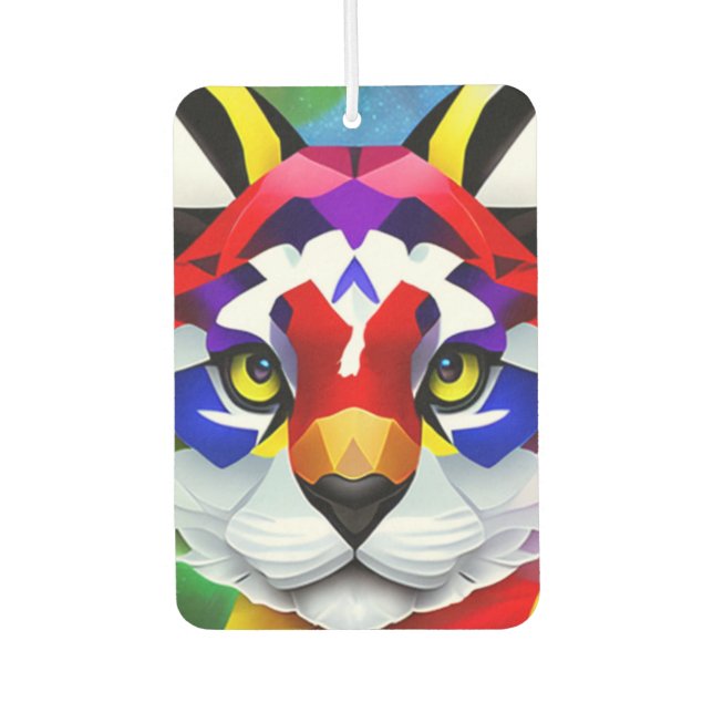 Alexander's Cat car air freshener (Front)