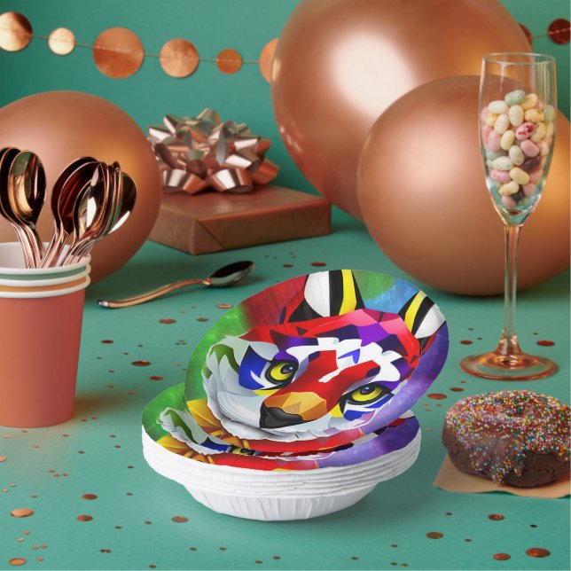 Alexander's Cat paper bowls (Multi)