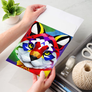 Alexander's Cat vert sm shipping envelope mailers