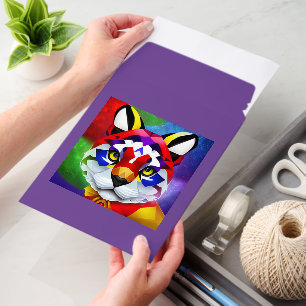 Alexander's Cat vert sm shipping envelope mailers