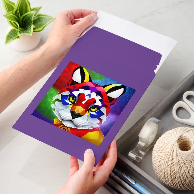 Alexander's Cat vert sm shipping envelope mailers (Desk)