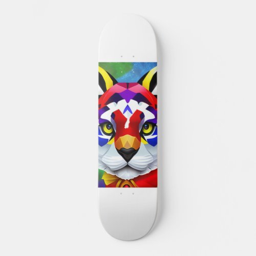 Alexanders Cat white skateboard