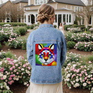Alexander's Cat women denim jacket