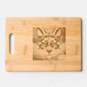 Alexander's Cat wooden cutting board