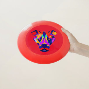Alexander's Dog red frisbee