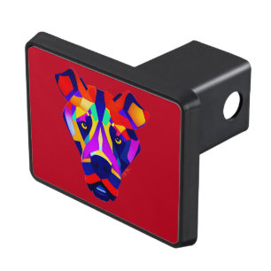 Alexander's Dog red hitch cover receiver
