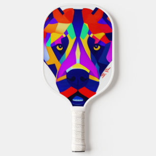 Alexander's Dog white Pickleball Paddle