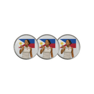 Alexandra Eala – Guadalajara Champion 2025 Golf Ball Marker