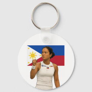 Alexandra Eala – Guadalajara Champion 2025 Keychain
