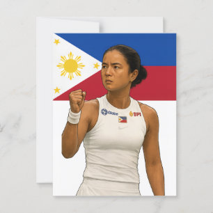 Alexandra Eala – Guadalajara Champion 2025 Postcard