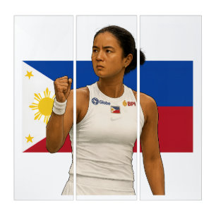Alexandra Eala – Guadalajara Champion 2025 Triptych