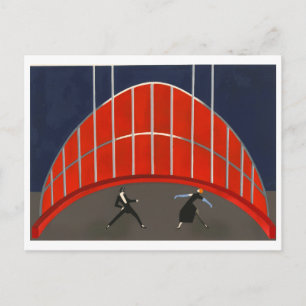 Alexandra Exter Holiday Postcard