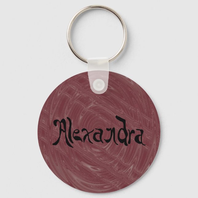 Alexandra Keychain (Front)