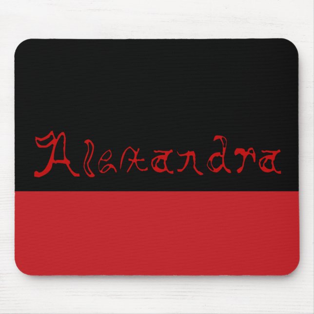 Alexandra Mousepad (Front)