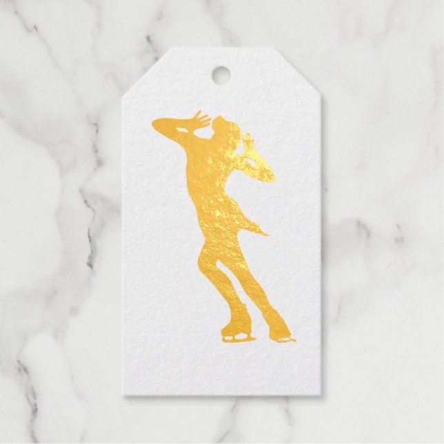 Alexandra Trusova Frida Foil Gift Tags (Front)