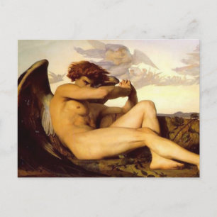 Alexandre Cabanel - Fallen Angel Postcard