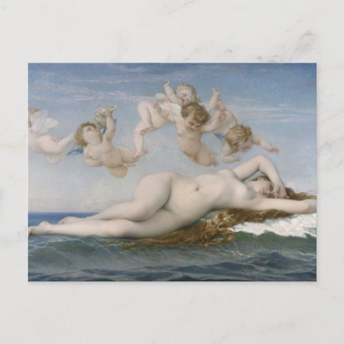 Alexandre Cabanel The Birth of Venus Postcard