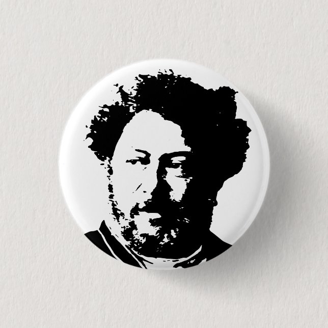 Alexandre Dumas Button (Front)