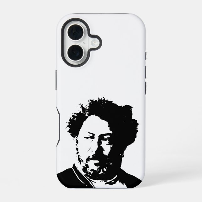 Alexandre Dumas Iphone Case (Back)