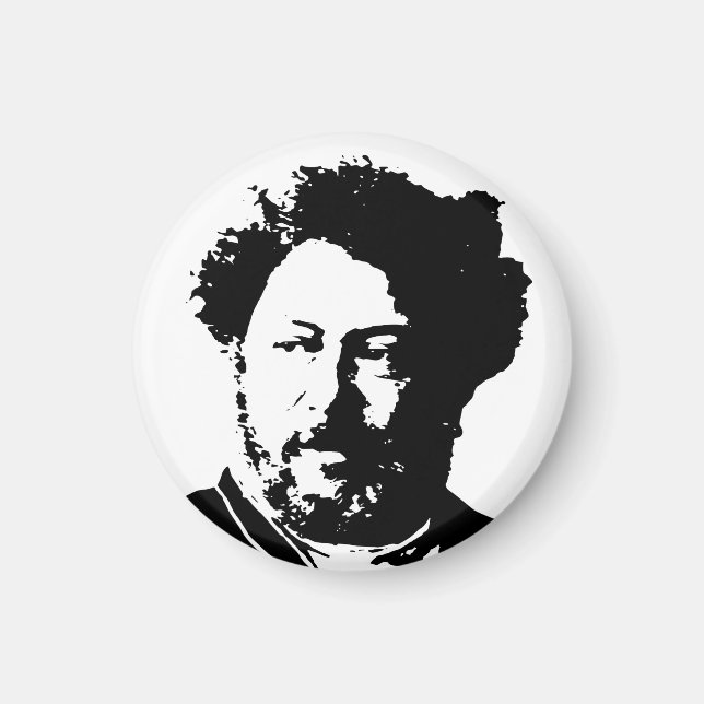 Alexandre Dumas Magnet (Front)
