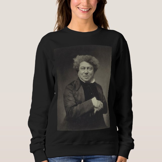 Alexandre Dumas Portrait Sweatshirt (Front)