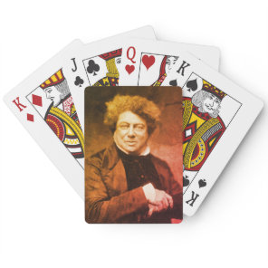 Alexandre Dumas Vintage Poker Cards