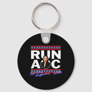Alexandria 2028 Aoc For President 2028 Keychain