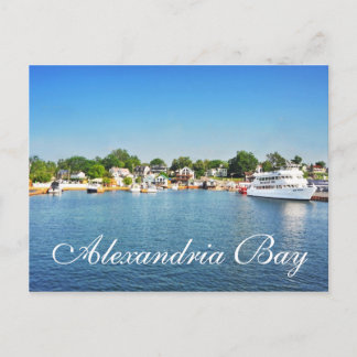 Alexandria Bay, New York, U.S.A. Postcard