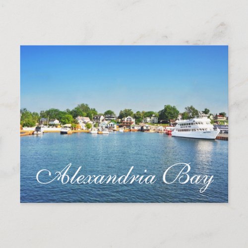 Alexandria Bay New York USA Postcard