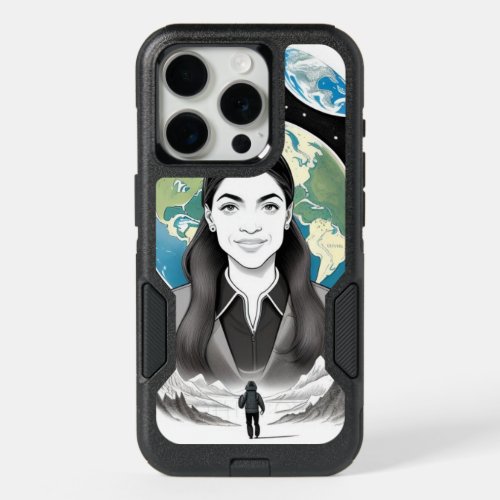 Alexandria Cortez Lost Moon iPhone 15 Pro Case