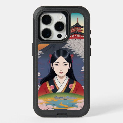 Alexandria Cortez Samurai Princess iPhone 15 Pro Case