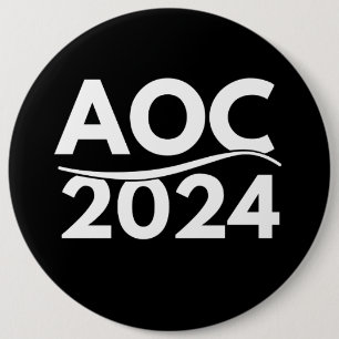 alexandria ocasio cortez 2024, aoc 2024, aoc button