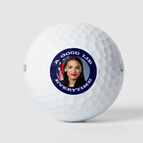 Alexandria Ocasio_Cortez Good Lie Golf Balls
