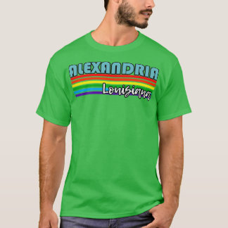 Alexandria  Pride  Alexandria LGBT Gift LGBTQ Supp T-Shirt
