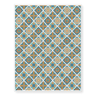 Alexandria Tiles Temporary Tattoos