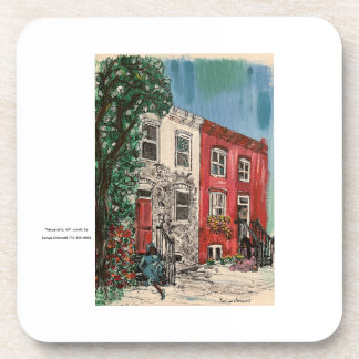 Alexandria, VA Beverage Coaster