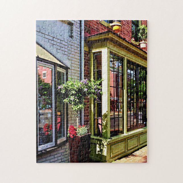 Alexandria VA - King Street Restaurant Jigsaw Puzzle (Vertical)