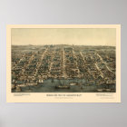 Alexandria, VA Panoramic Map - 1863