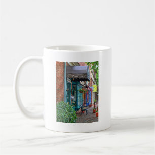 Alexandria VA - Restaurant With Brown Awning Coffee Mug