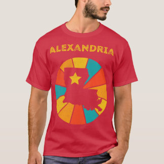 Alexandria  Vintage Distressed Souvenir 1 T-Shirt