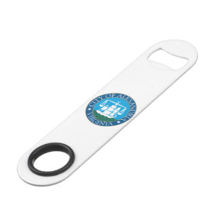 Alexandria (Virginia) City flag Bar Key